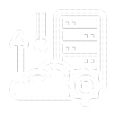 Cloud services ICON from NAK Managed Service Provider for IT infrastructure